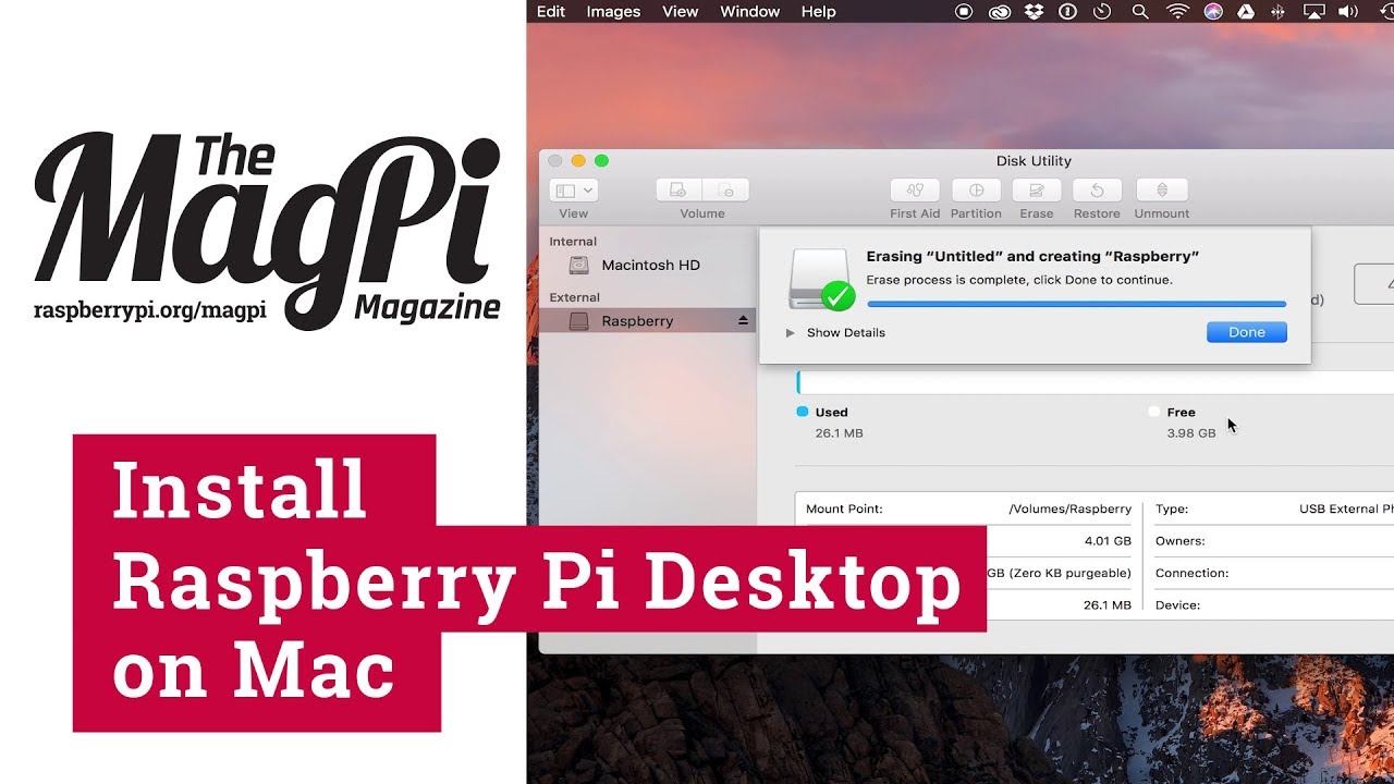 use raspberry pi emulator mac
